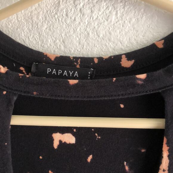 VINTAGE Black & Metallic Muscle Shirt Tank Keyhole ROCK BAND Z M - Picture 4 of 6